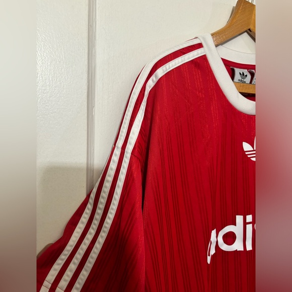 NWOT Adidas Originals Adicolor Poly Jersey Tee Shirt tshirt t-shirt trefoil logo - Picture 3 of 6